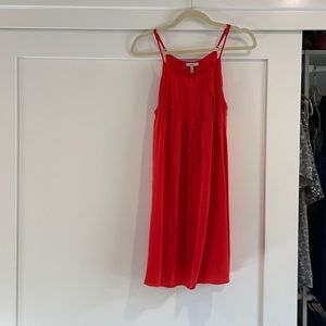 Joie silk red dress